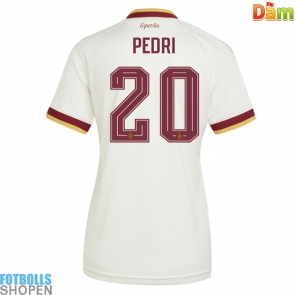 Billiga Spanien Pedri Gonzalez #20 Bortatröja Dam VM 2026 Kortärmad